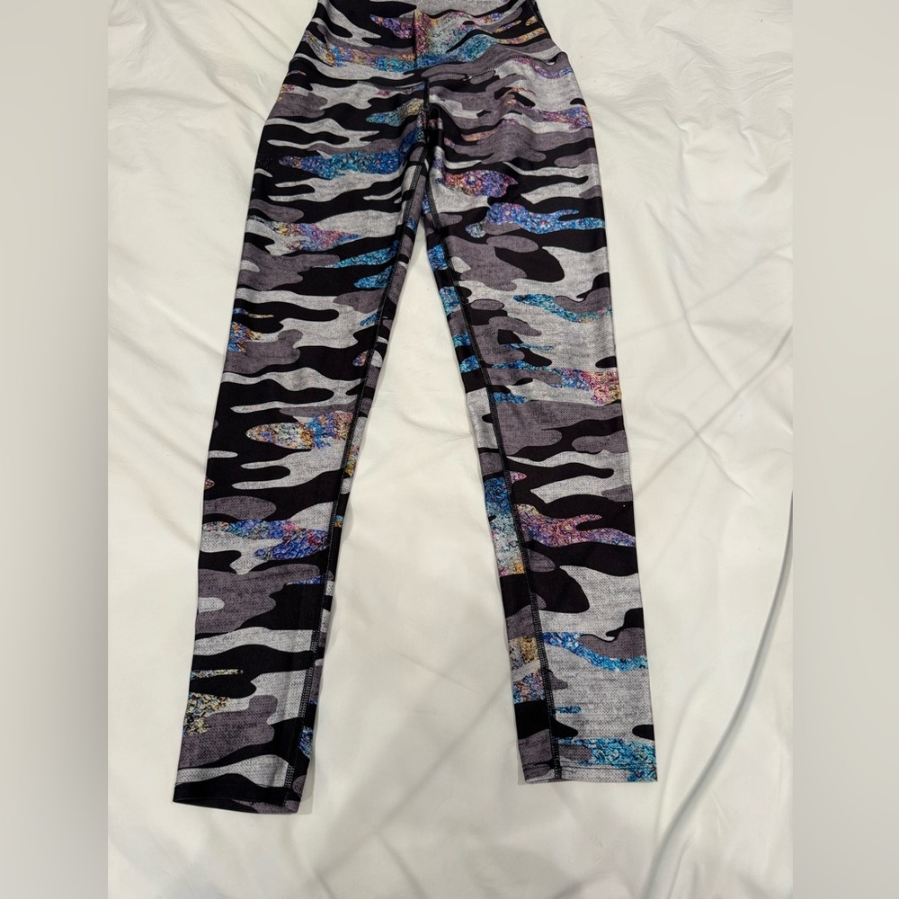 Pixie Lane Women's Camo Multi Colored Leggings - image 1